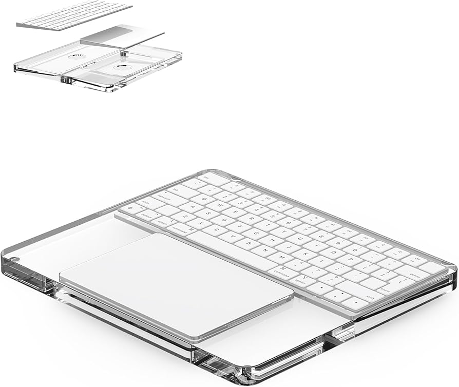 Amazon.com: Hazevaiy Acrylic Magic Keyboard and Trackpad Support