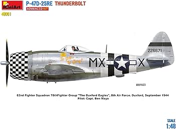 Amazon | ミニアート 1/48 P-47D-25RE サンダーボルト アドバンスド