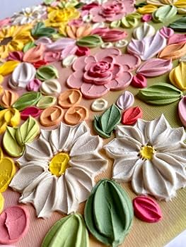 Amazon.co.jp: テクスチャーアート 絵画 アートパネル フラワーアート