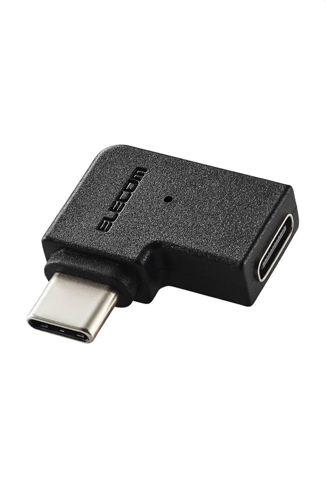 Amazon.co.jp: エレコム Type-C アダプタ L字 横向き USB-C to C 変換