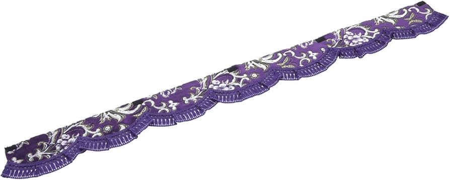 Amazon | 雅 フロントカーテン 金華山 華恋(かれん) パープル フレンジ