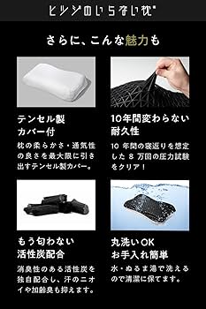 Amazon｜ヒツジのいらない枕 枕 まくら テンセル枕カバー付き 丸洗いOK
