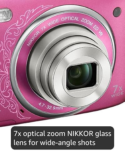 Amazon.com : Nikon COOLPIX S3500 20.1 MP Digital Camera with 7x