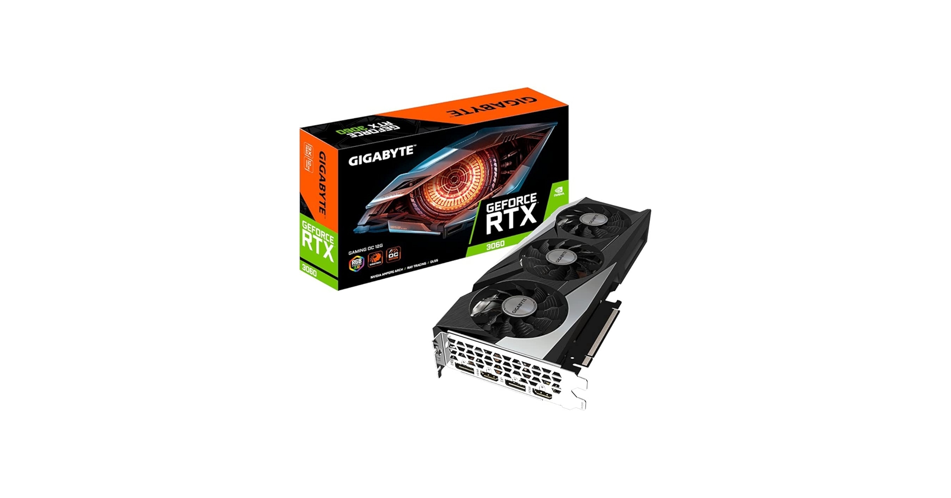Amazon.com: Gigabyte NVIDIA GeForce RTX 3060 Gaming OC V2 Graphics