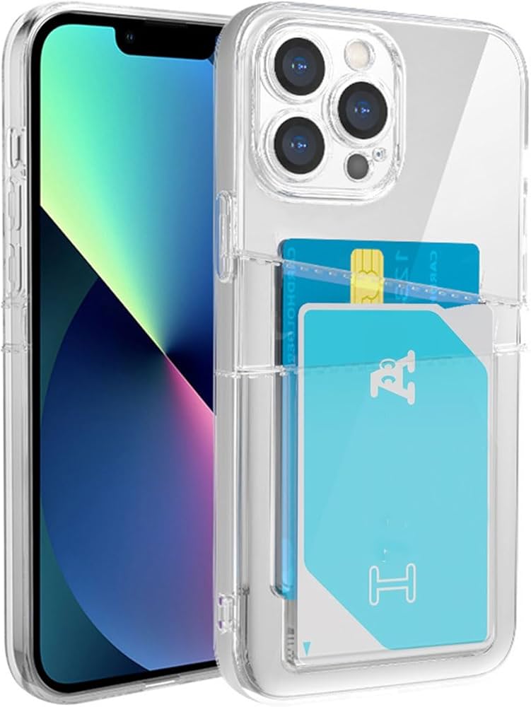 Amazon.co.jp: GOKIGIOD 適用 iPhone 14 pro max ケース クリア カード