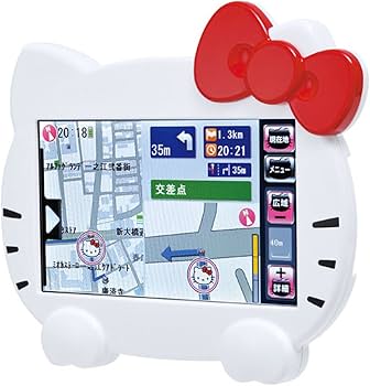 Amazon.co.jp: セイワ(SEIWA) ハローキティフェイス型 フルセグ対応7V