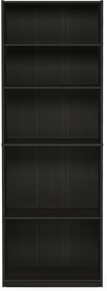 Amazon.com: Furinno JAYA Book Shelf, 5-Tier Bookshelf, Bookcase