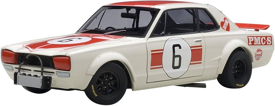 Amazon.co.jp: AUTOart 1/18 日産 スカイライン GT-R (KPGC10) レース