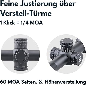 Vector Optics SCOM-31 Hugo 3-12x44 GT SFP Zielfernrohr für Sport