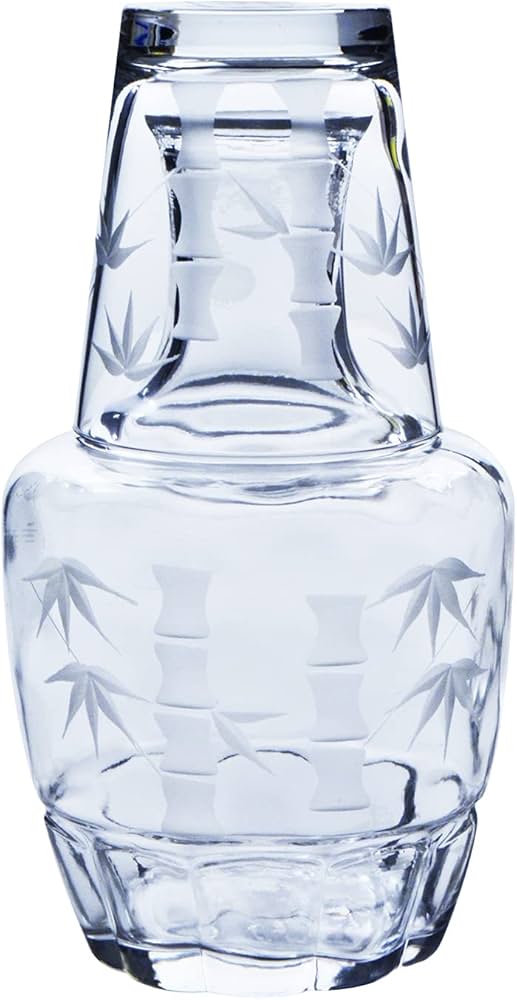 Amazon｜東洋佐々木ガラス 冠水瓶 竹切子 本体1・冠コップ1 650ml 30個