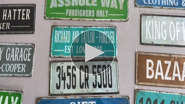 Amazon.com : Personalized Street Signs Customized, Custom Street