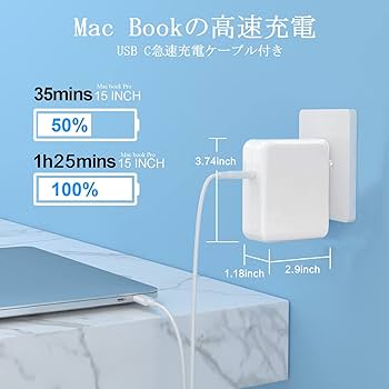 Amazon.co.jp: Junzhi 140W USB C 充電器 GaN採用 Macbook Air/Pro 13