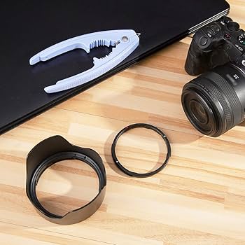 Amazon | JJC 可逆式 レンズフード Canon RF 35mm F1.8 MACRO IS STM