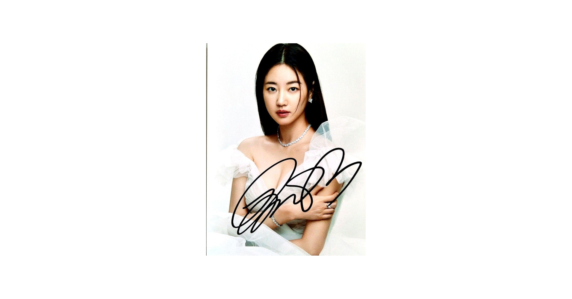 Amazon.co.jp: キム サラン直筆サイン入り2lサイズ写真…… kim sa rang