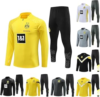 Amazon | ドルトムント 長袖サッカーユニフォーム スポーツウェア