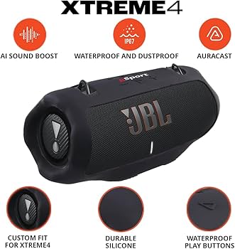 Amazon.com: JBL Xtreme 4 Bluetooth Speaker with gSport Silicone