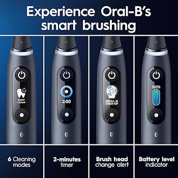 Amazon.co.jp: オーラルB 電動歯ブラシ iOシリーズ8 替えブラシヘッド2