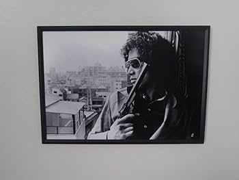 Amazon.co.jp: A4 額付き ポスター 松田優作 Yusaku Matsuda モノクロ