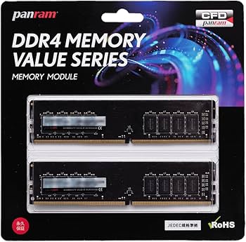 Amazon | CFD販売 Panram デスクトップPC用 メモリ DDR4-2400 (PC4