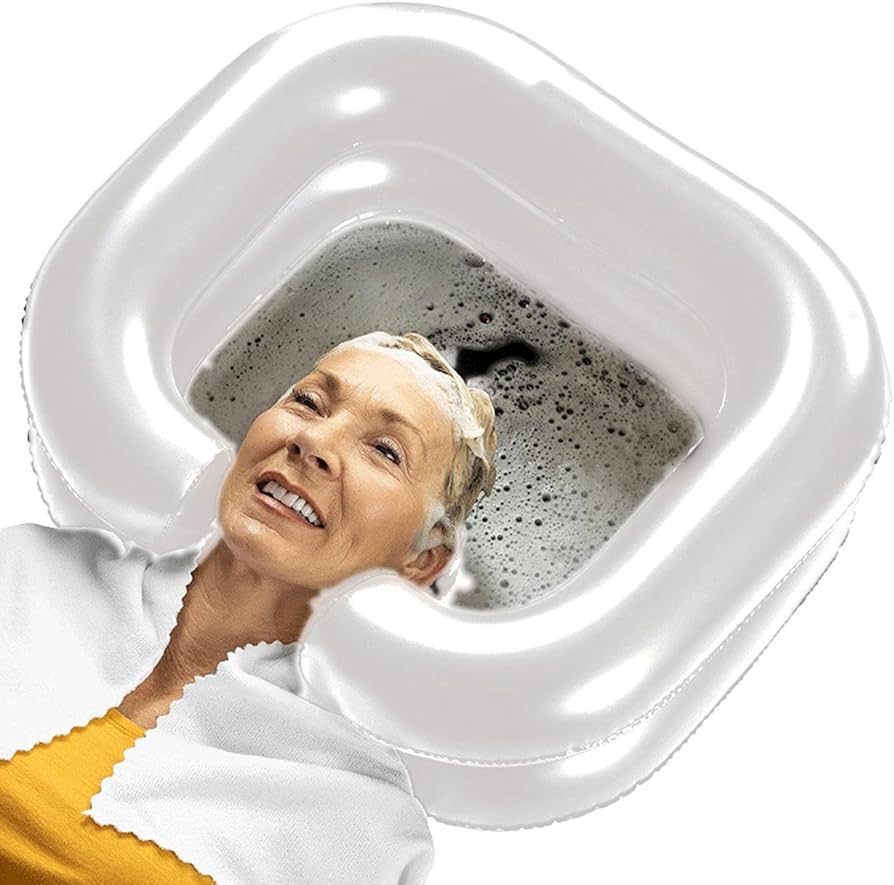 Amazon.co.jp: インフレータブルシャンプー台,自宅の洗髪シンク