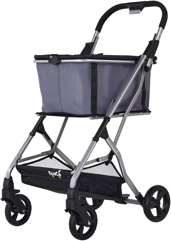 Amazon｜EcoCa エコカ ショッピングカート 【マイバッグセット】 (本体