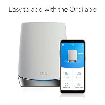Amazon.com: NetGear Orbi AX4200 Tri-Band Mesh Wi-Fi 6 Satellite