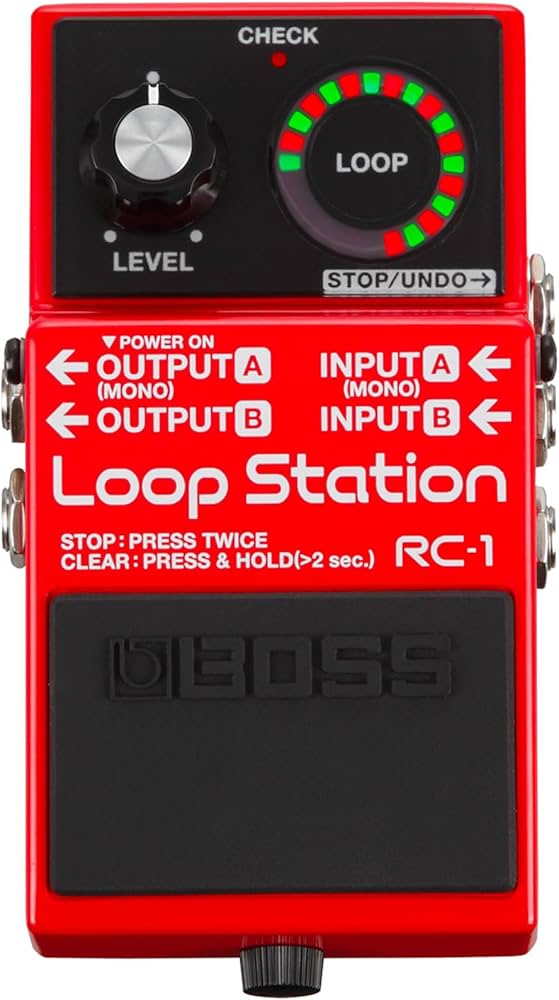 Amazon.com: BOSS RC-1 Loop Station Pedal | Industry Standard