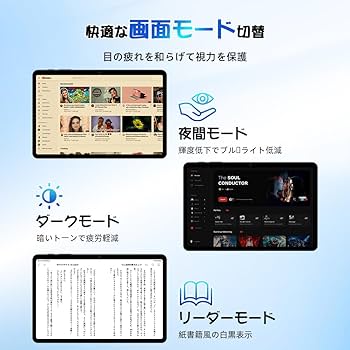 Amazon.co.jp: 【2025新登場 AI タブレット 10インチ Wi-Fiモデル