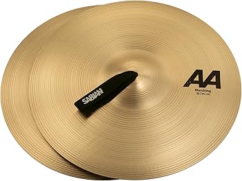 Amazon | Sabian 21822 18インチ AA マーチングバンド シンバルペア