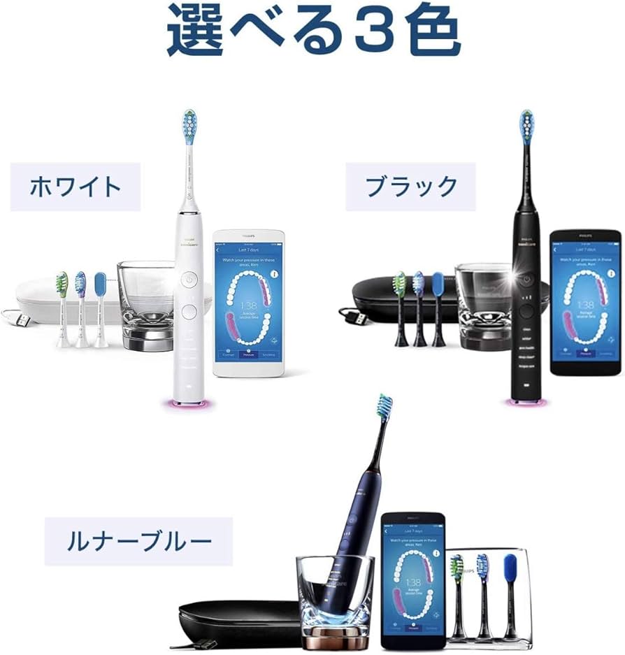 Amazon.co.jp: フィリップス 電動歯ブラシ（ホワイト）PHILIPS