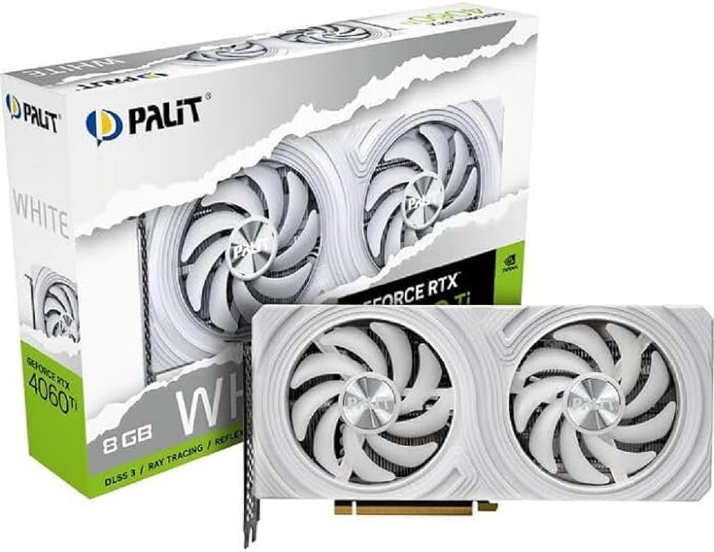 Amazon | Palit(パリット) GeForce RTX 4060 Ti WHITE 8GB