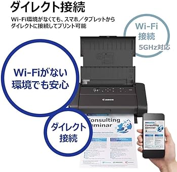 Amazon.co.jp: 【インク・ポータブルキットセット】Canon A4モバイル