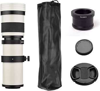 Amazon | カメラ MF 超望遠ズームレンズ F/8.3-16 420-800mm T2