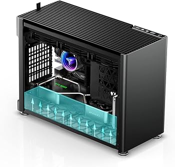 Amazon.com: Jonsplus i100 Pro Mini-ITX Gaming Case, Black