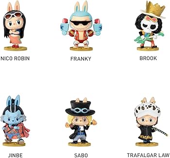 Amazon | POPMART × ワンピース Labubu THE MONSTERS ラブブ コラボ