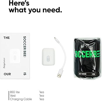 Amazon.co.jp: SOCCERBEE BEE lite (GPS Tracker) + ベスト | サッカー