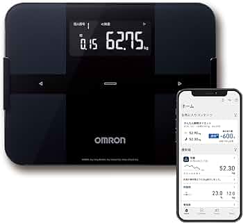 Amazon | オムロン 体重 体組成計 カラダスキャン ブラック KRD-603T2