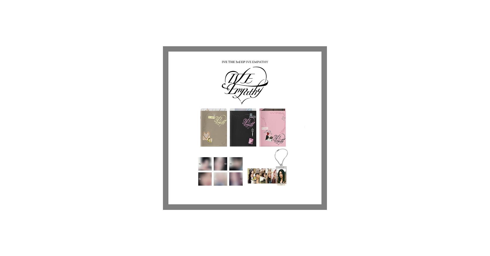 Amazon.co.jp: IVE IVE EMPATHY 3rd EP Album 15 Version Set Me