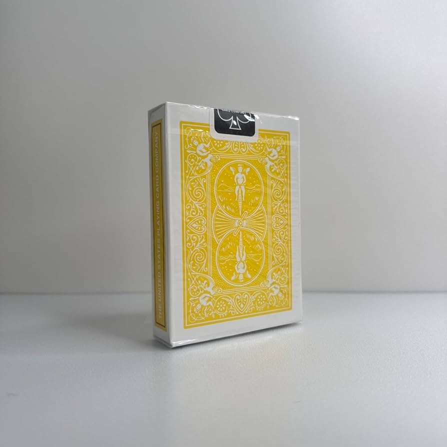 Amazon.co.jp: バイシクル ライダーバック 黄色 bicycle トランプ