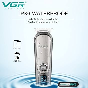 VGR V-105 5-in-1, Face, Hair and Body - Multi Grooming Kit, Hair