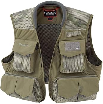 Amazon | Simms Freestone VEST フリーストーン ベスト Hex Camo Loden