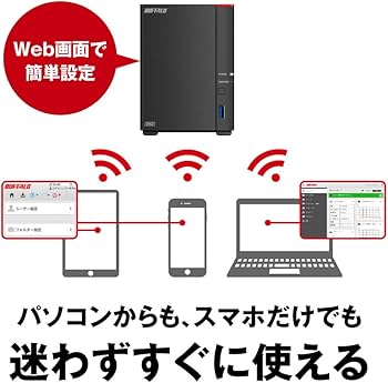 Amazon.co.jp: バッファロー BUFFALO リンクステーション LS720D/N