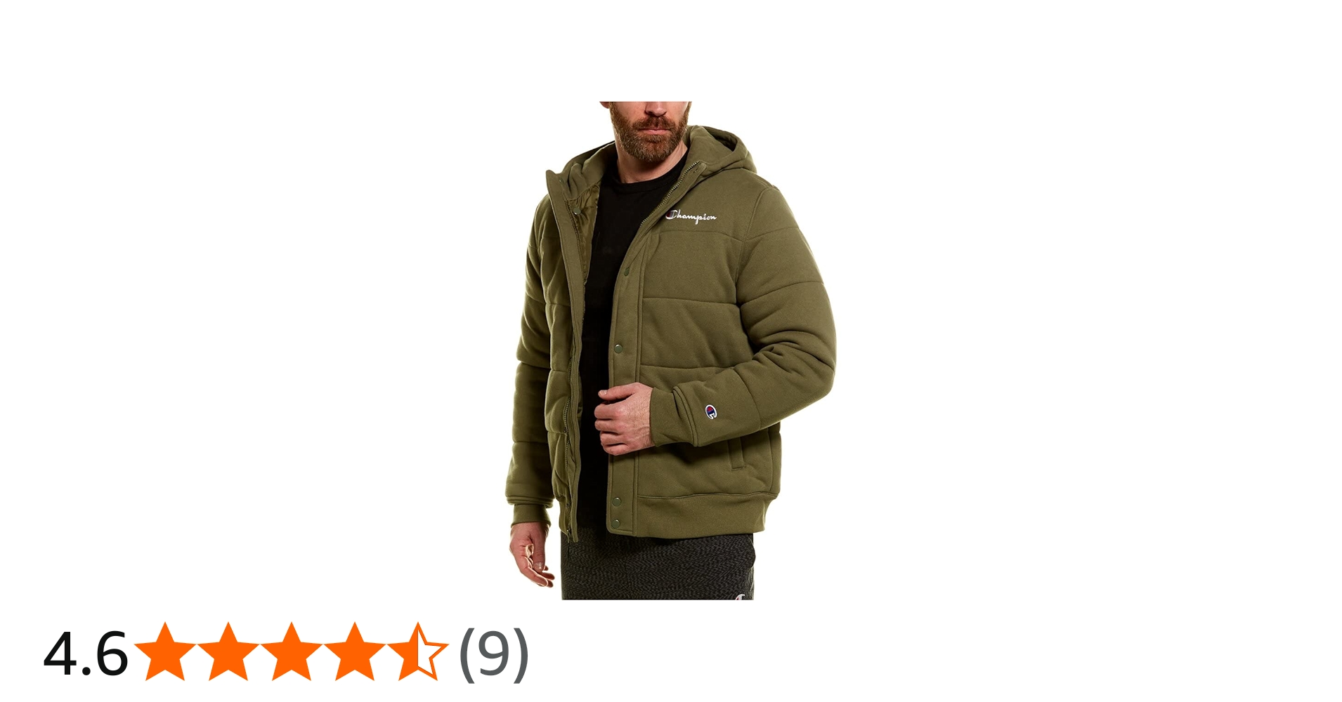 Buy Champion mens Champion Men's Reverse Weave Puffer Jacket