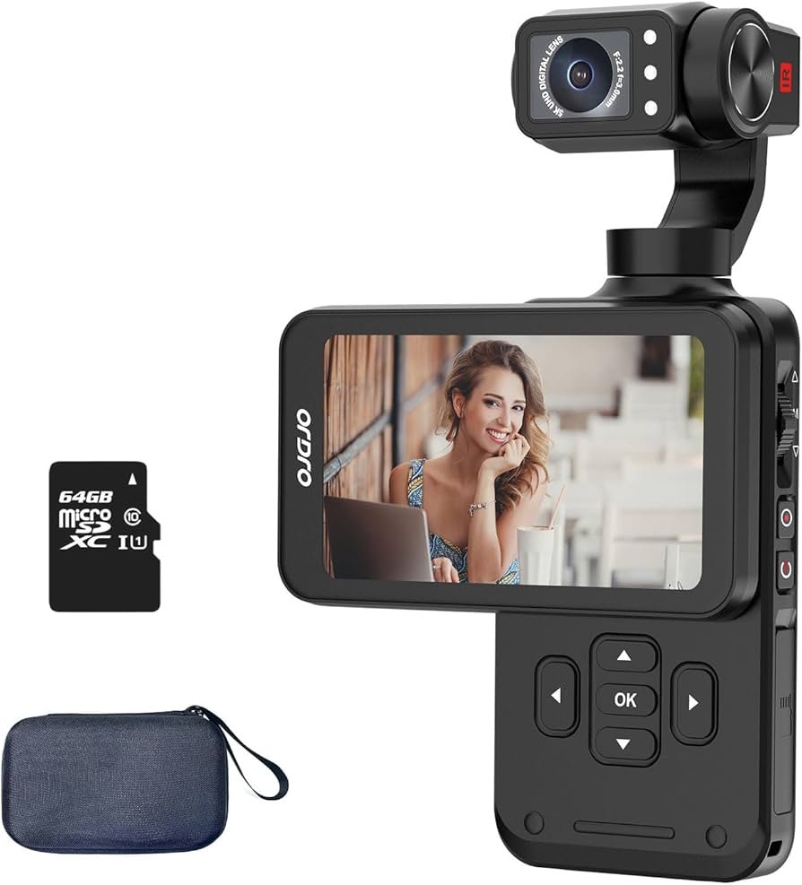 Amazon.com : ORDRO M5 4K Video Camcorder - 4K 60FPS WiFi IR Night
