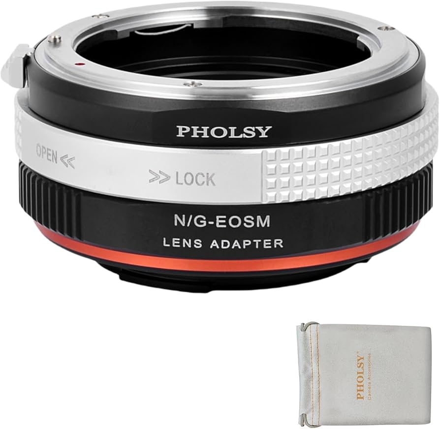 Amazon.com : PHOLSY Lens Mount Adapter with Aperture Control Ring