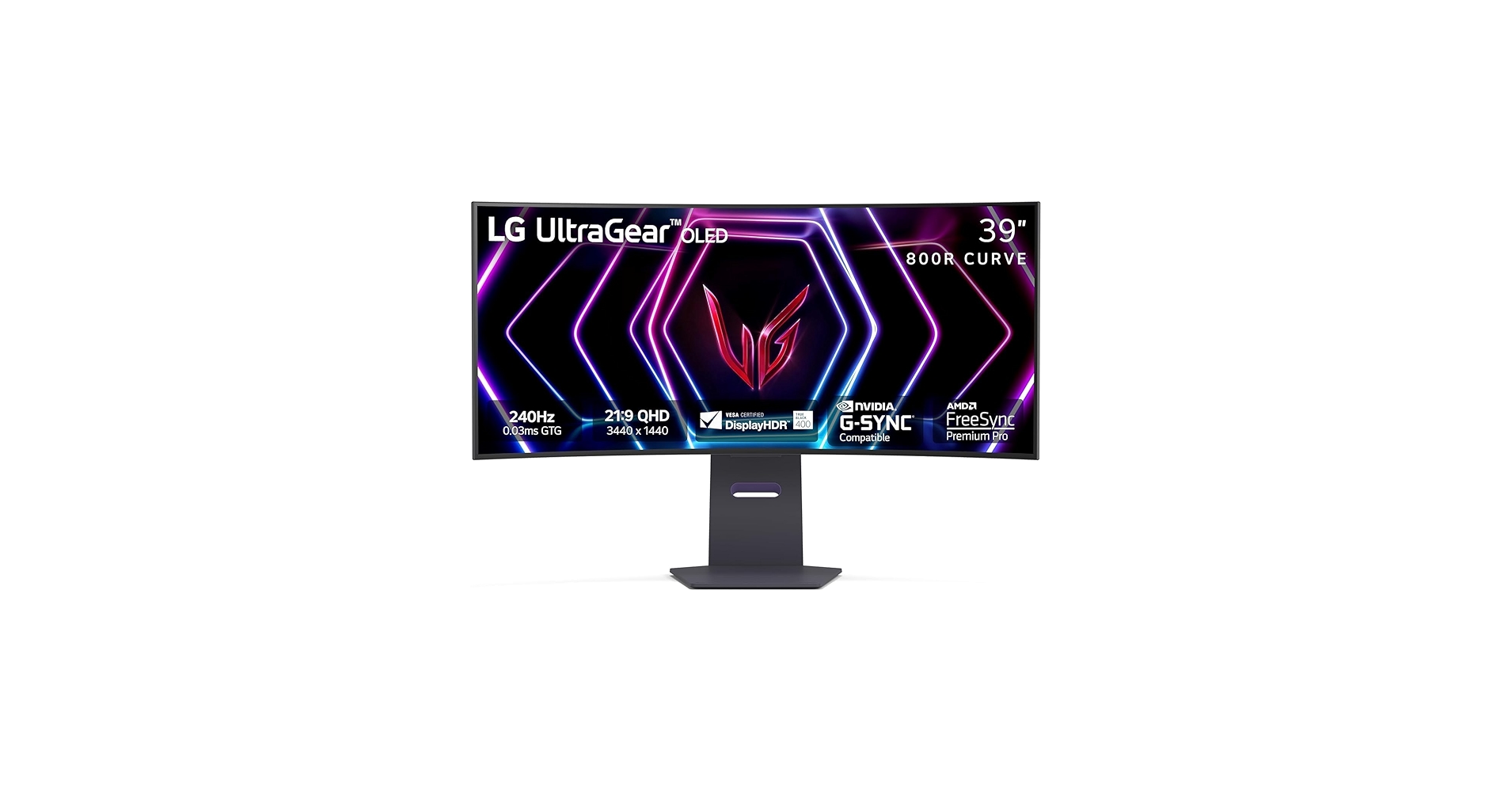 Amazon.com: LG 39GS95QE Ultragear OLED Curved Gaming Monitor 39