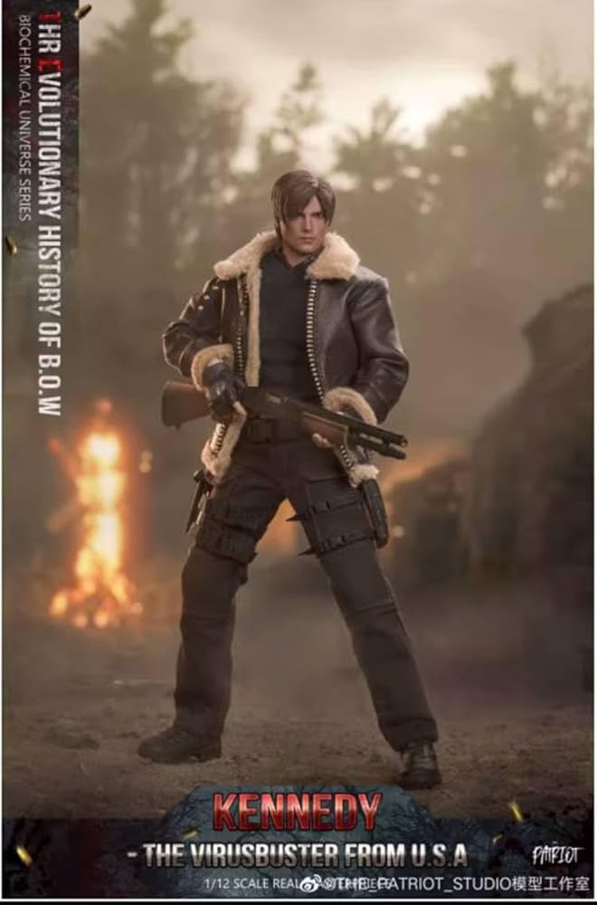 Amazon.co.jp: 1/12 レオン S ケネディ アクションフィギュア バイオ