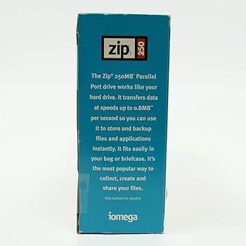 Amazon | Iomega - ディスクドライブ - Zip (250 MB) - Parallel