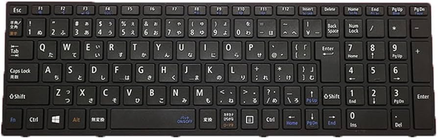 Amazon.co.jp: ノートパソコン 修理交換用 日本語キーボード 適用す る