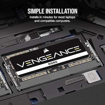Amazon | CORSAIR DDR5-4800MHz ノートPC用 メモリ VENGEANCE DDR5